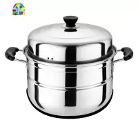 蒸饭锅隔水蒸煮家用热饭蒸米锅不锈钢多功能真锅蒸锅加厚32cm FENGHOU 28cm