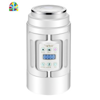 便携式电热烧开水壶旅行炖煮粥杯炖盅家用保温壶宿舍养生电炖杯小 FENGHOU 升级白色+隔水炖赠收纳袋管刷烧水壶