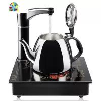 盈悦平板电磁茶炉单灶自动上水电热水壶抽水电茶炉煮茶烧水壶套装 FENGHOU 盈悦半自动款-1.2升壶
