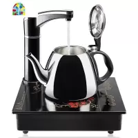 盈悦平板电磁茶炉单灶自动上水电热水壶抽水电茶炉煮茶烧水壶套装 FENGHOU 盈悦半自动款1升壶