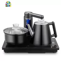 防烫全自动上水电热水壶自动抽水电茶炉泡茶烧水壶电磁炉功夫茶具 FENGHOU 象牙白