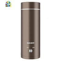 哈密斯便携式烧水壶折叠保温一体自动宿舍学生小型旅行电热水杯壶 FENGHOU 灰色灰色