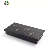 盈悦平板茶具电磁茶炉家用热烧水壶无水柱不带抽水茶桌盘车嵌入式 FENGHOU 黑色茶字面宫廷304锅壶套装(不能抽水)