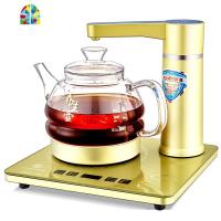 美能迪WA-109 自动上水电热烧水壶家用不锈钢煮水壶电水壶茶具 FENGHOU 黑全自动旋转