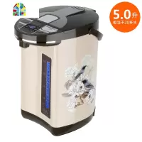 克莱特烧水瓶电热自动家用烧水壶保温一体大容量恒温智能电开水瓶 FENGHOU 咖啡色