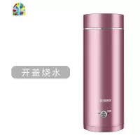 便携式烧水壶旅行迷你小型电加热保温折叠家用宿舍学生插电一体杯 FENGHOU 灰色