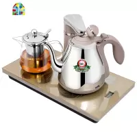 新功全自动上水电热水壶抽水茶台一体电磁炉茶具烧水壶泡茶专用壶 FENGHOU 黑色