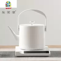 电热水壶家用恒温保温一体自动断电随手泡304不锈钢烧水壶 FENGHOU 白色溪壶