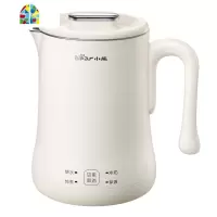 小熊电热烧水壶家用保温一体自动迷你小型恒温壶便携式旅行热水壶 FENGHOU 浅绿色