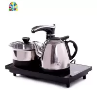 智能电磁茶炉全自动上水电热烧水壶三合一 煮茶器茶道泡茶壶套装 FENGHOU 半自动四合一304送茶巾