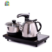 智能电磁茶炉全自动上水电热烧水壶三合一 煮茶器茶道泡茶壶套装 FENGHOU 23*37黑色全自动