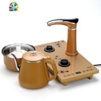 全自动上水壶电热水壶茶具套装抽水吸水式烧水煮茶壶电磁茶炉防烫 FENGHOU 全自动扣板防烫黑色主机尺寸20*37