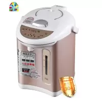 电热水瓶家用智能全自动烧水壶保温一体不锈钢恒温电热水壶开水器 FENGHOU 香槟色2.2升