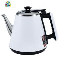 茶吧饮水机烧水壶泡茶专用单个配件五环自动上水壶美菱奥克斯通用 FENGHOU 香槟色翻盖半自动食品级201不锈钢