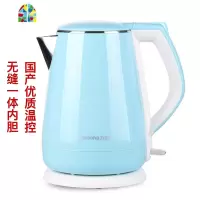 电热水壶304不锈钢家用烧水壶自动断电大容量保温一体开水壶 FENGHOU 草木绿