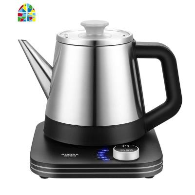 全自动底部上水电热水壶智能家用煮茶器玻璃烧水壶抽水保温 FENGHOU 黑色