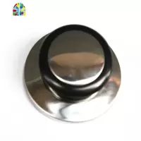 可替换玻璃锅盖把手配件厨房提手锅盖头通用锅盖顶帽顶珠扭帽炒锅 FENGHOU 三线盖珠大号