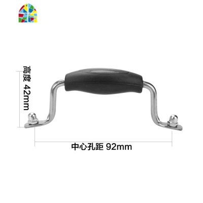 双孔锅盖把手 鼎盖提手盖帽盖提 通用锅盖头顶帽玻璃盖组合盖配件 FENGHOU J(两孔中心距离90mm)