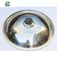 锅盖加厚加高不锈钢透视组合锅盖家用炒锅蒸锅多用锅 FENGHOU 32CM组合盖