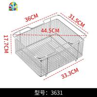 不锈钢加厚多功能厨房水沥水筐洗菜盆漏水果蔬篮碗碟复古 FENGHOU G3631洗菜篮洗菜篮