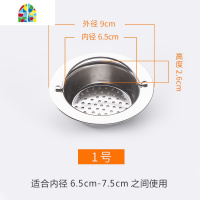 手提式水过滤网水池不锈钢厨房洗碗菜盆过滤器提篮下水道地漏网 FENGHOU 3号手提浅款大号11cm洗菜篮洗菜篮