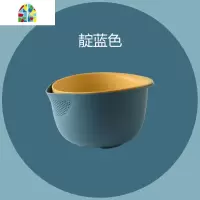 双层洗菜盆镂空洗水果篮果蔬菜筐厨房家用水果盆果盘菜篮子 FENGHOU 铁锈红洗菜篮洗菜篮