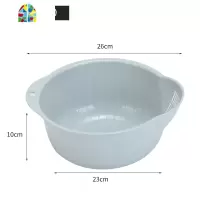 厨房创意洗米筛淘米盆家用塑料水果篮果盘洗菜盆菜篮 FENGHOU 浅绿[收藏优先发货]洗菜篮洗菜篮