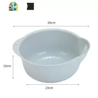 厨房创意洗米筛淘米盆家用塑料水果篮果盘洗菜盆菜篮 FENGHOU 浅蓝[收藏优先发货]洗菜篮洗菜篮
