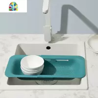 洗菜盆水果盆水果盘客厅家用创意菜篮厨房用品工具百货 FENGHOU 杏色两件套洗菜篮洗菜篮