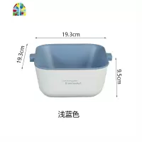 厨房水过滤网塑料家用多功能双层洗菜盆长方形水果盆加厚 FENGHOU 深红色大号长方形洗菜篮洗菜篮