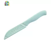 水果刀陶瓷刀套装便携随身小刀削皮刀瓜果刀刨丝器刀厨房家用刀具 FENGHOU 蓝色3把削皮器