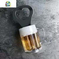 网红创意仿真啤酒开瓶器多功能磁性冰箱贴瓶盖起子酒吧装饰磁帖 FENGHOU 时代开瓶器