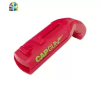 网红CAPGUN啤酒弹射开瓶发射式多功能开瓶器瓶起子创意酒器 FENGHOU [红色]形状-opp袋装