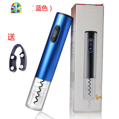 葡萄酒红酒电动开瓶器红酒启瓶器创意简易家用全自动充电款开酒器 FENGHOU 红色塑胶管气压开瓶器