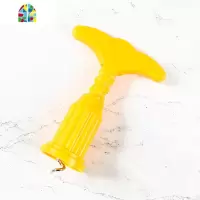 加大加厚红酒开瓶器塑料启瓶器定制葡萄酒起子家用简易酒具 FENGHOU 黄超厚款10个