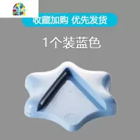 创意厨房家用小工具六角形家用多功能便利开罐器便携开瓶器旋盖器 FENGHOU 1个装蓝色