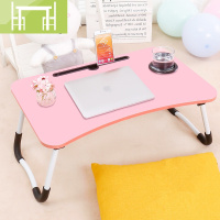 逸家伴侣笔记本电脑桌学生寝室神器懒人书桌宿舍小桌子折叠的床上简约书桌