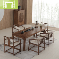 逸家伴侣茶桌椅组合实木禅意简约现代茶道茶台泡茶喝茶茶几新中式功夫茶桌