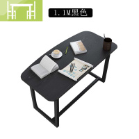 逸家伴侣北欧实木书桌办公电脑桌现代简约写字台家用卧室小户型书房黑色桌