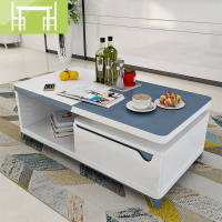 逸家伴侣茶几电视柜简约现代板式烤漆组合家用可伸缩大小户型客厅家具套装