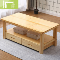 逸家伴侣北欧实木电视柜茶几组合客厅套装家用简约家具小户型地柜功放机柜