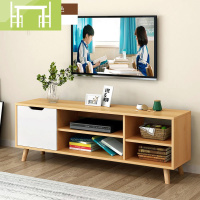 逸家伴侣北欧电视柜茶几组合套装现代简约地柜子小户型客厅简易家具经济型