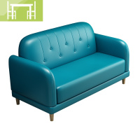 逸家伴侣办公沙发简约奶茶店出租房用休闲服装店小户型双人沙发卧室网红款