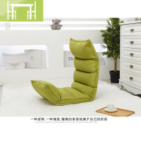 逸家伴侣懒人沙发单人可折叠榻榻米床上靠背躺椅卧室阳台休闲沙发床可拆洗