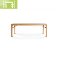 逸家伴侣老榆木新中式办公室功夫茶桌茶台整套装家用客厅实木喝茶桌椅组合