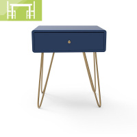 逸家伴侣北欧床头柜简约现代卧室网红收纳柜小型储物柜铁艺轻奢床边小柜子