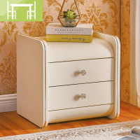 逸家伴侣床头柜真皮迷你储物柜简约现代卧室收纳柜电话柜角边柜整装定做