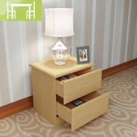 逸家伴侣松木床头柜床边柜储物柜实木床头柜家具收纳柜卧室家具小柜子