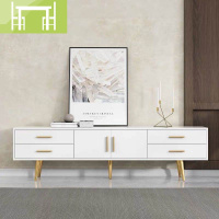 逸家伴侣北欧轻奢ins风电视柜简约现代INS轻奢小户型客厅卧室白色电视机柜