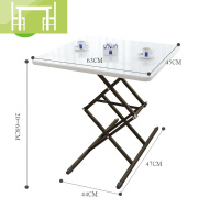 逸家伴侣折叠升降桌子简约租房小户型家用餐桌户外摆摊便携式桌椅简易方桌